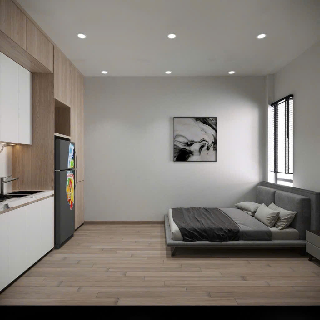 ĐÁNG CHÚ Ý- BÁN NHANH CHDV Ngõ 255 Lĩnh Nam 59m 7T – 15 Phòng– DÒNG TIỀN 60 Triệu/Tháng Ngõ thông - Ảnh 3